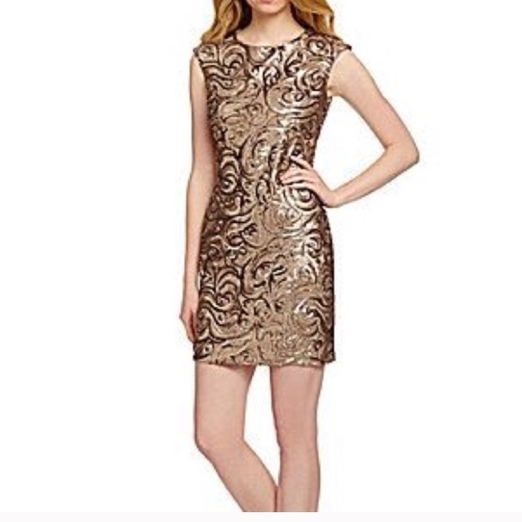 Chelsea & Violet Dresses & Skirts - Chelsea & Violet Sequin Swirly Dress